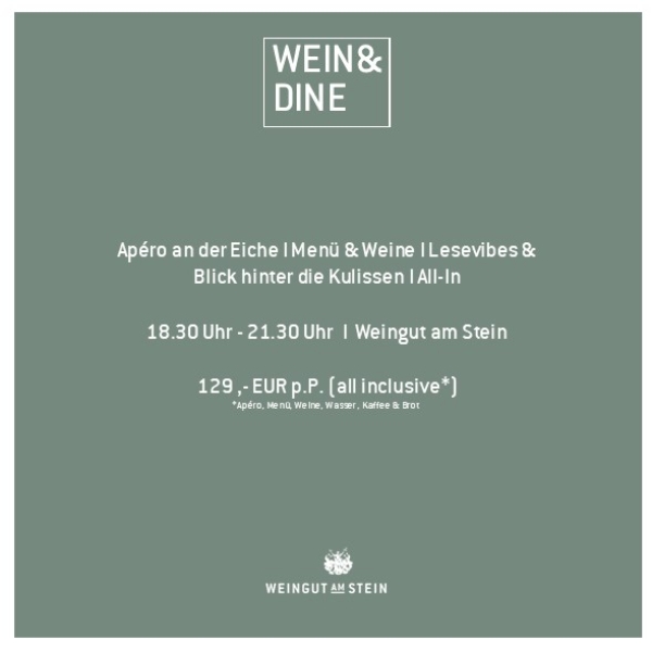 HERBST PopUp am Stein - Sa., 30.09.2023 | 18.30 -21.30 Uhr
